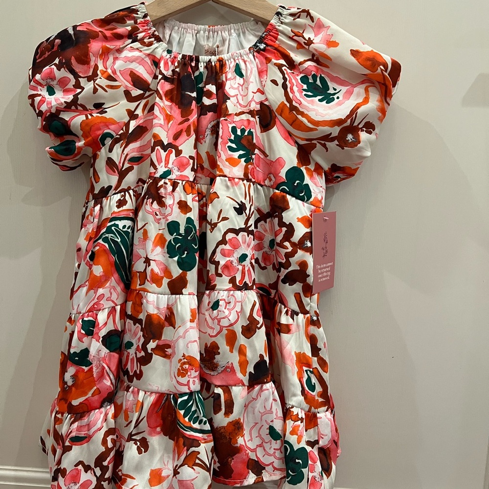 Floral Puff Sleeve Dress